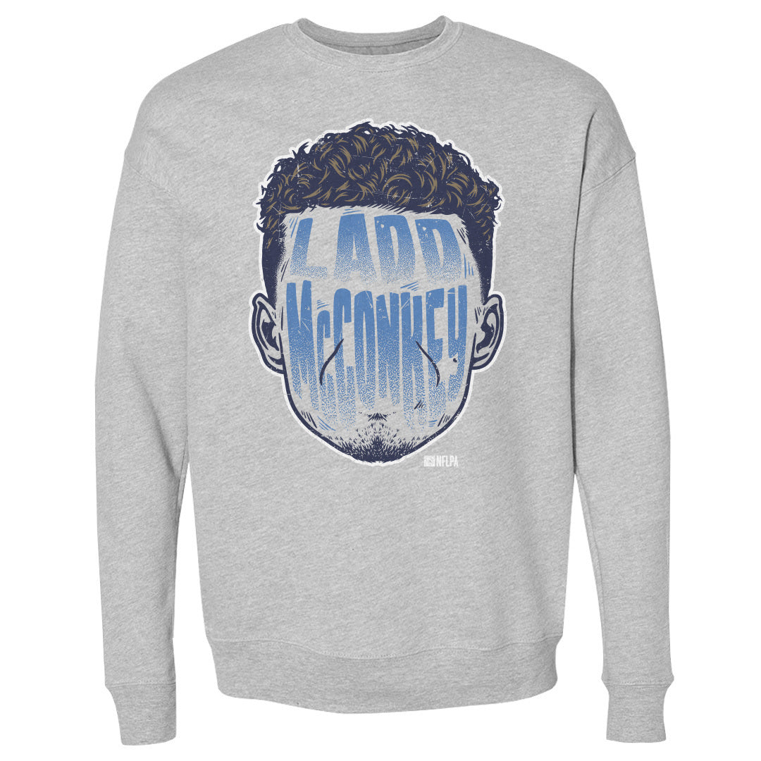 Ladd McConkey Men&#39;s Crewneck Sweatshirt | 500 LEVEL