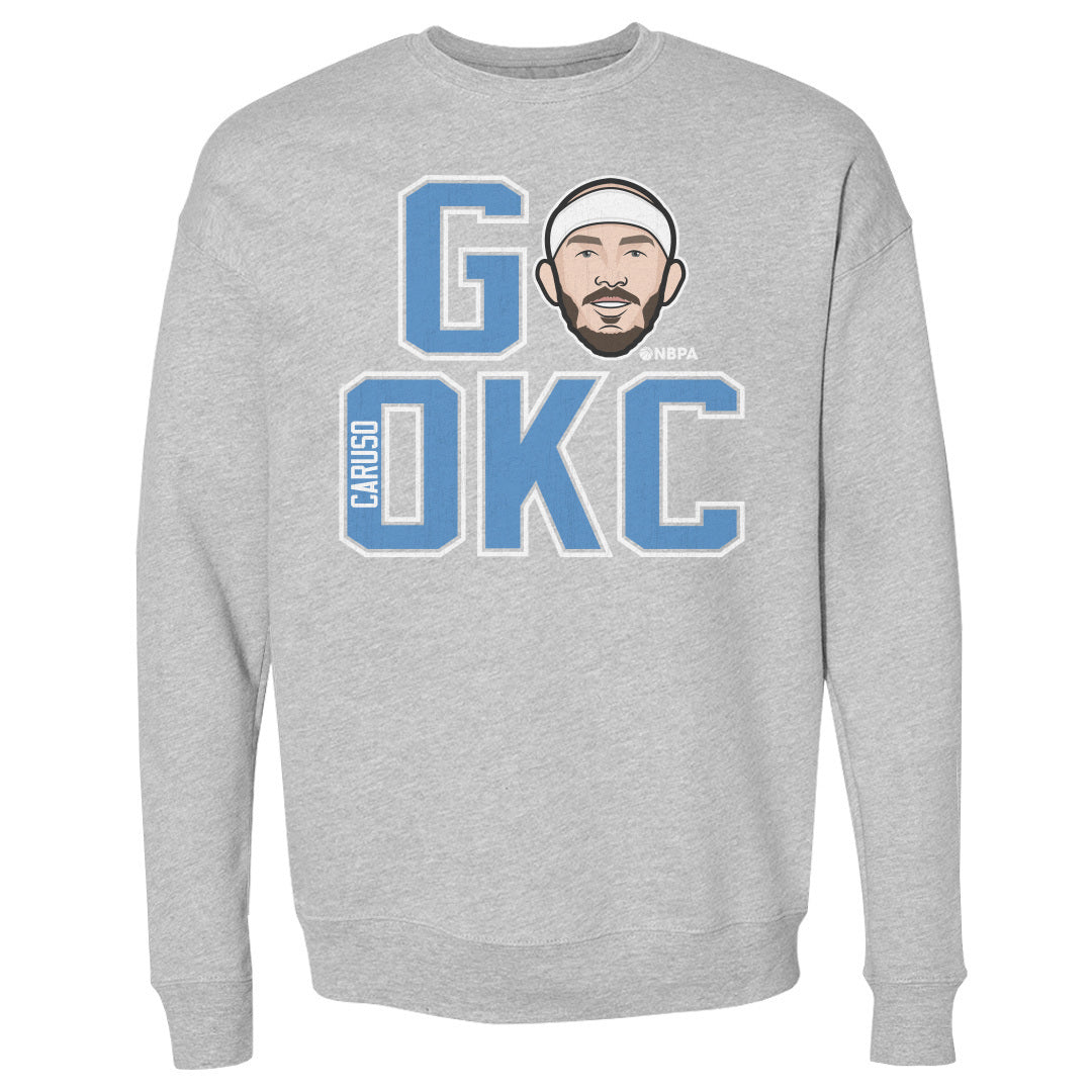 Alex Caruso Men&#39;s Crewneck Sweatshirt | 500 LEVEL