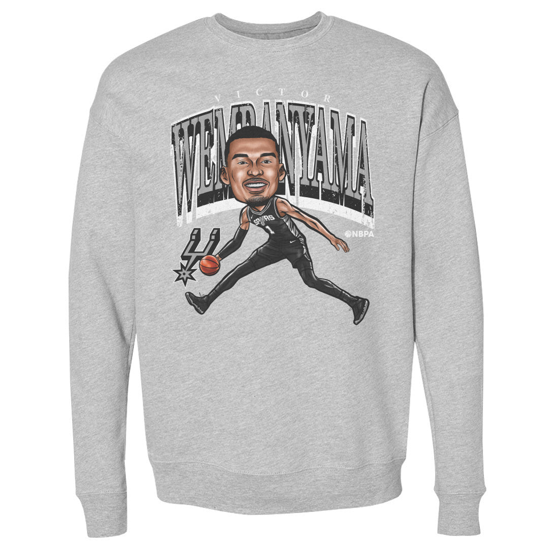 Victor Wembanyama Men&#39;s Crewneck Sweatshirt | 500 LEVEL