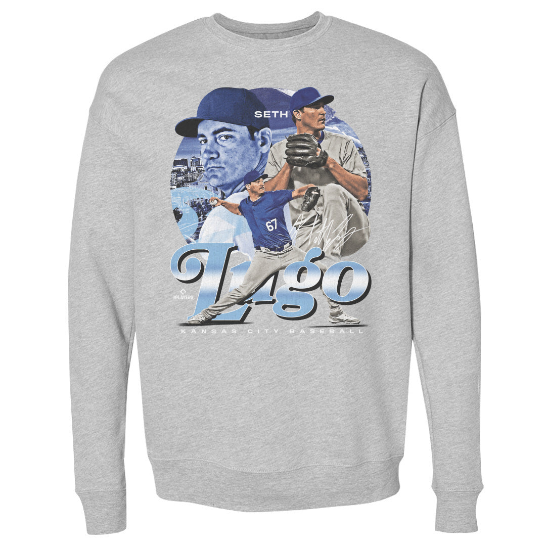 Seth Lugo Men&#39;s Crewneck Sweatshirt | 500 LEVEL