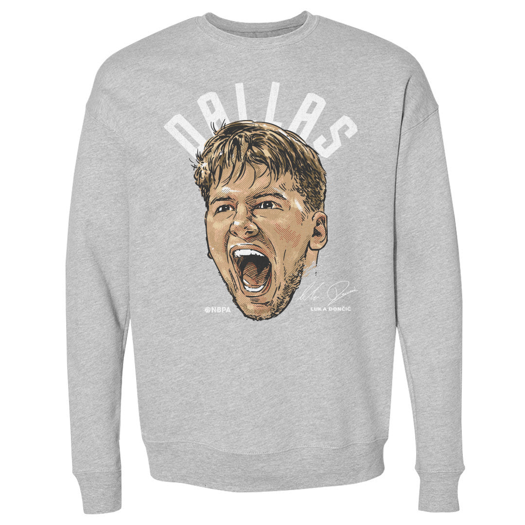 Luka Doncic Men&#39;s Crewneck Sweatshirt | 500 LEVEL