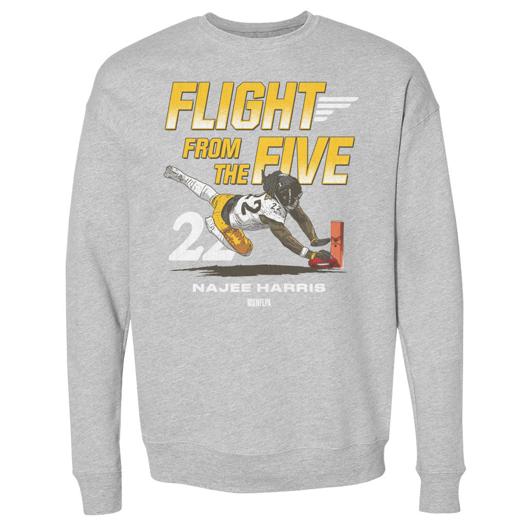 Najee Harris Men&#39;s Crewneck Sweatshirt | 500 LEVEL