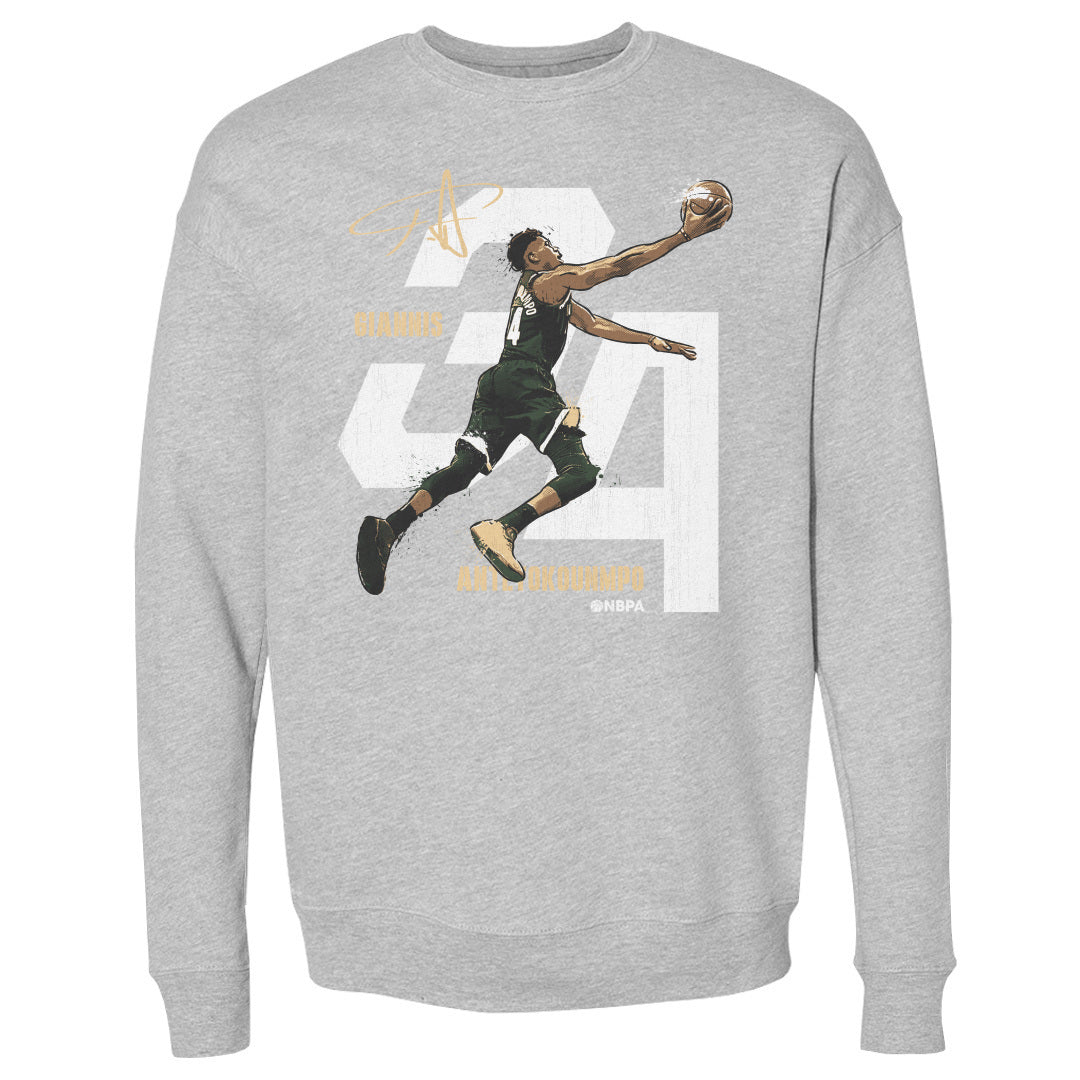 Giannis Antetokounmpo Men&#39;s Crewneck Sweatshirt | 500 LEVEL