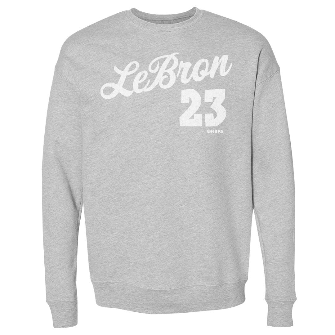 LeBron James Men&#39;s Crewneck Sweatshirt | 500 LEVEL