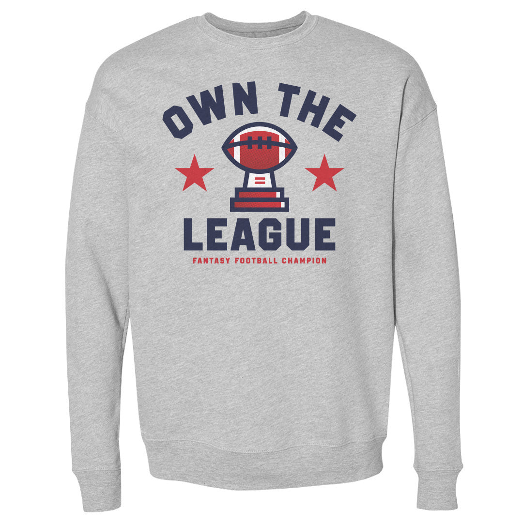 Fantasy Football Men&#39;s Crewneck Sweatshirt | 500 LEVEL