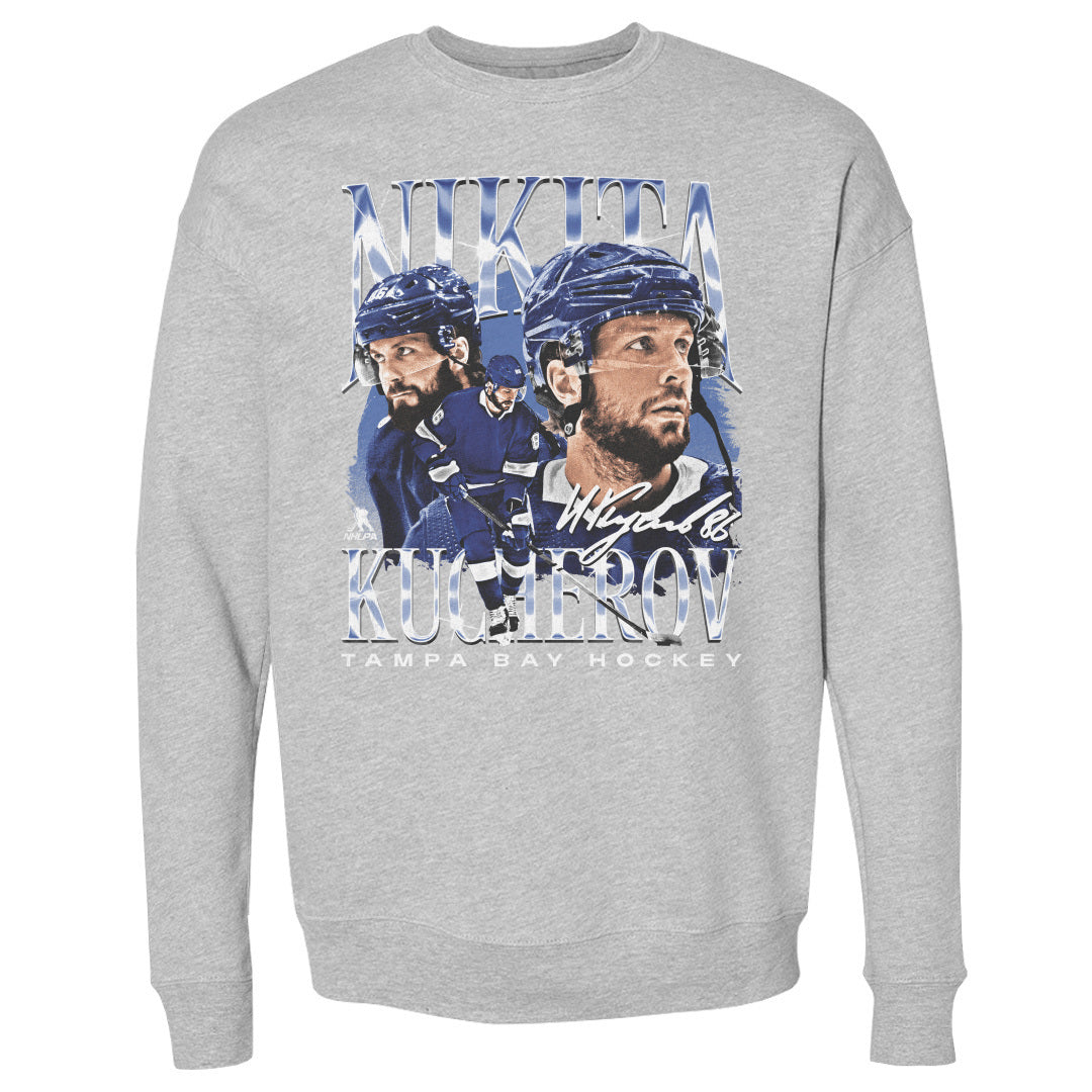 Nikita Kucherov Men&#39;s Crewneck Sweatshirt | 500 LEVEL