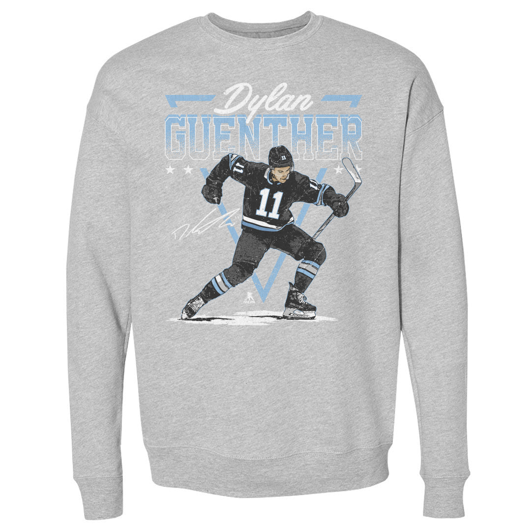 Dylan Guenther Men&#39;s Crewneck Sweatshirt | 500 LEVEL