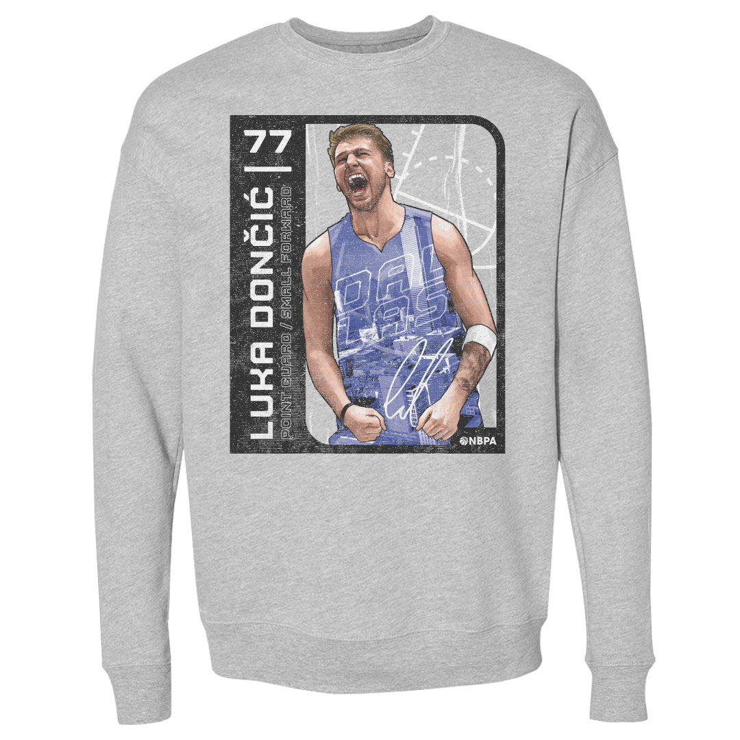 Luka Doncic Men&#39;s Crewneck Sweatshirt | 500 LEVEL