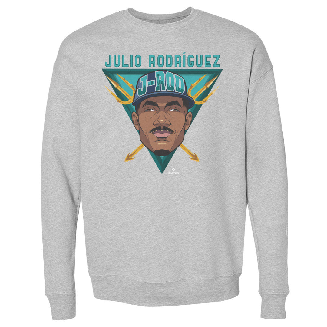 Julio Rodriguez Men&#39;s Crewneck Sweatshirt | 500 LEVEL