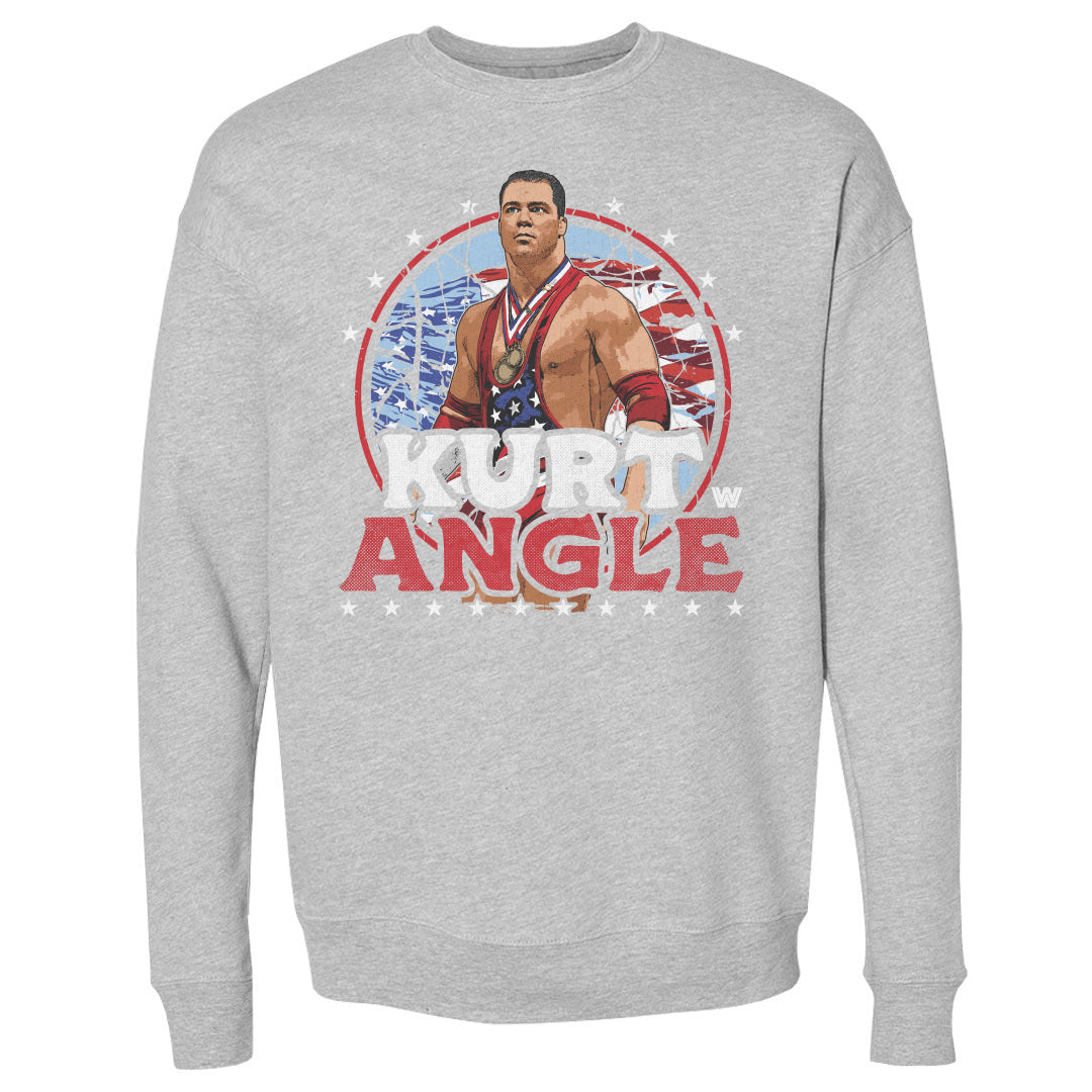 Kurt Angle Men&#39;s Crewneck Sweatshirt | 500 LEVEL