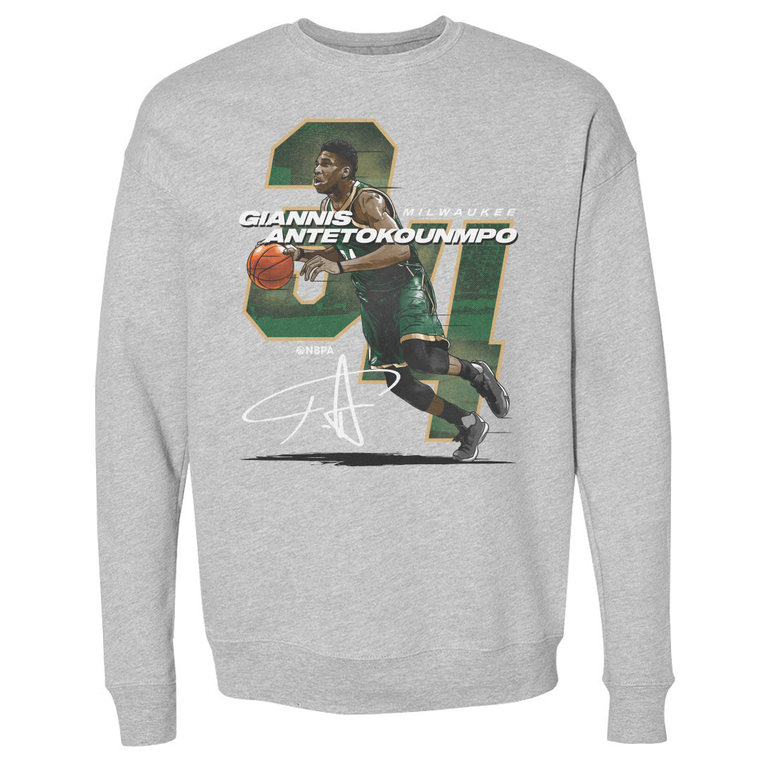 Giannis Antetokounmpo Men&#39;s Crewneck Sweatshirt | 500 LEVEL