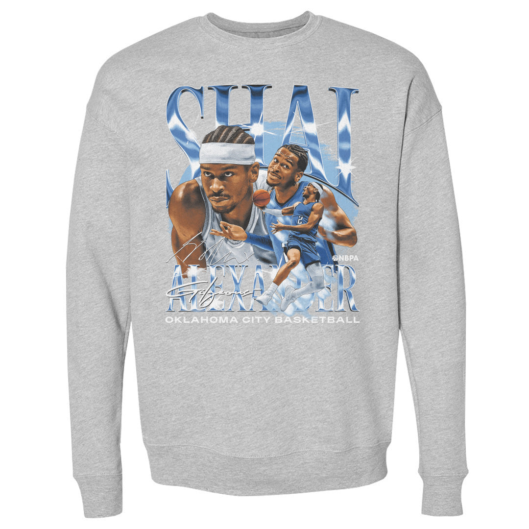 Shai Gilgeous-Alexander Men&#39;s Crewneck Sweatshirt | 500 LEVEL