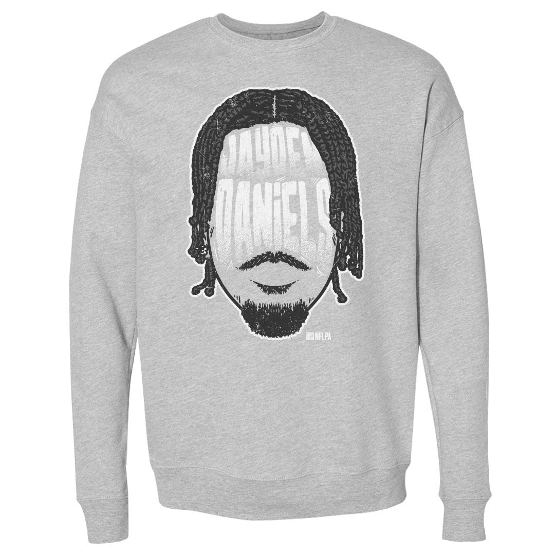 Jayden Daniels Men&#39;s Crewneck Sweatshirt | 500 LEVEL