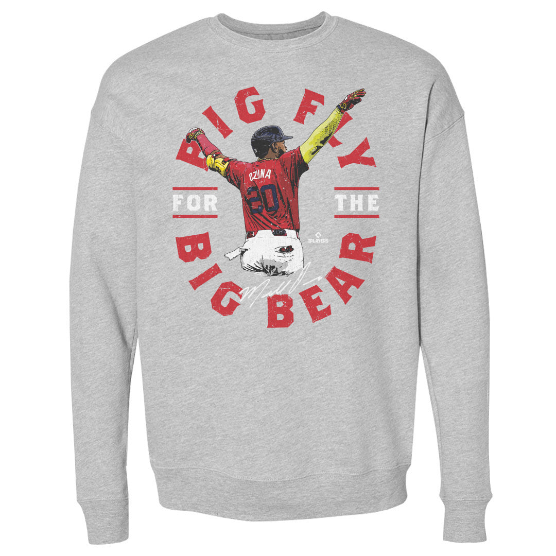 Marcell Ozuna Men&#39;s Crewneck Sweatshirt | 500 LEVEL