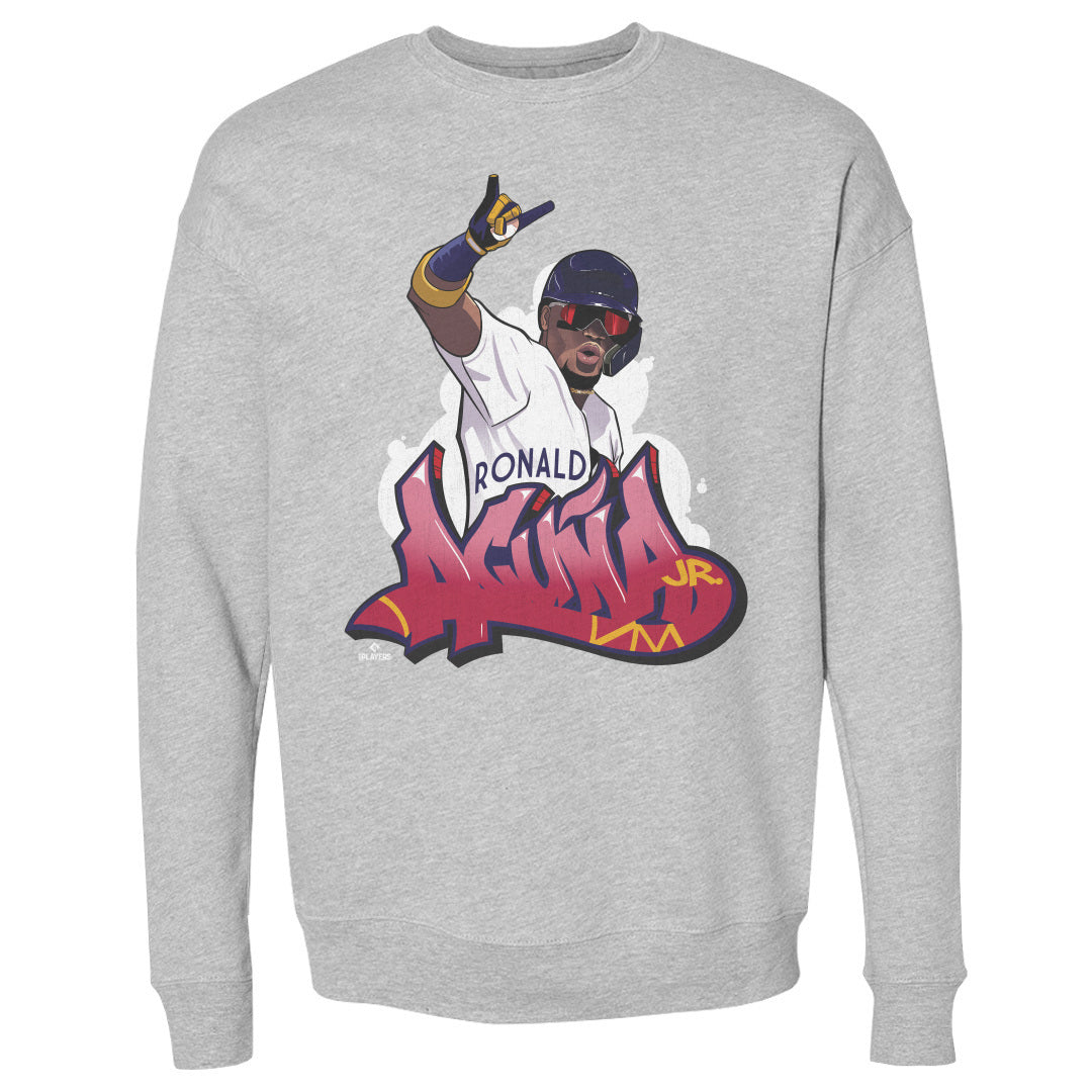 Ronald Acuna Jr. Men&#39;s Crewneck Sweatshirt | 500 LEVEL