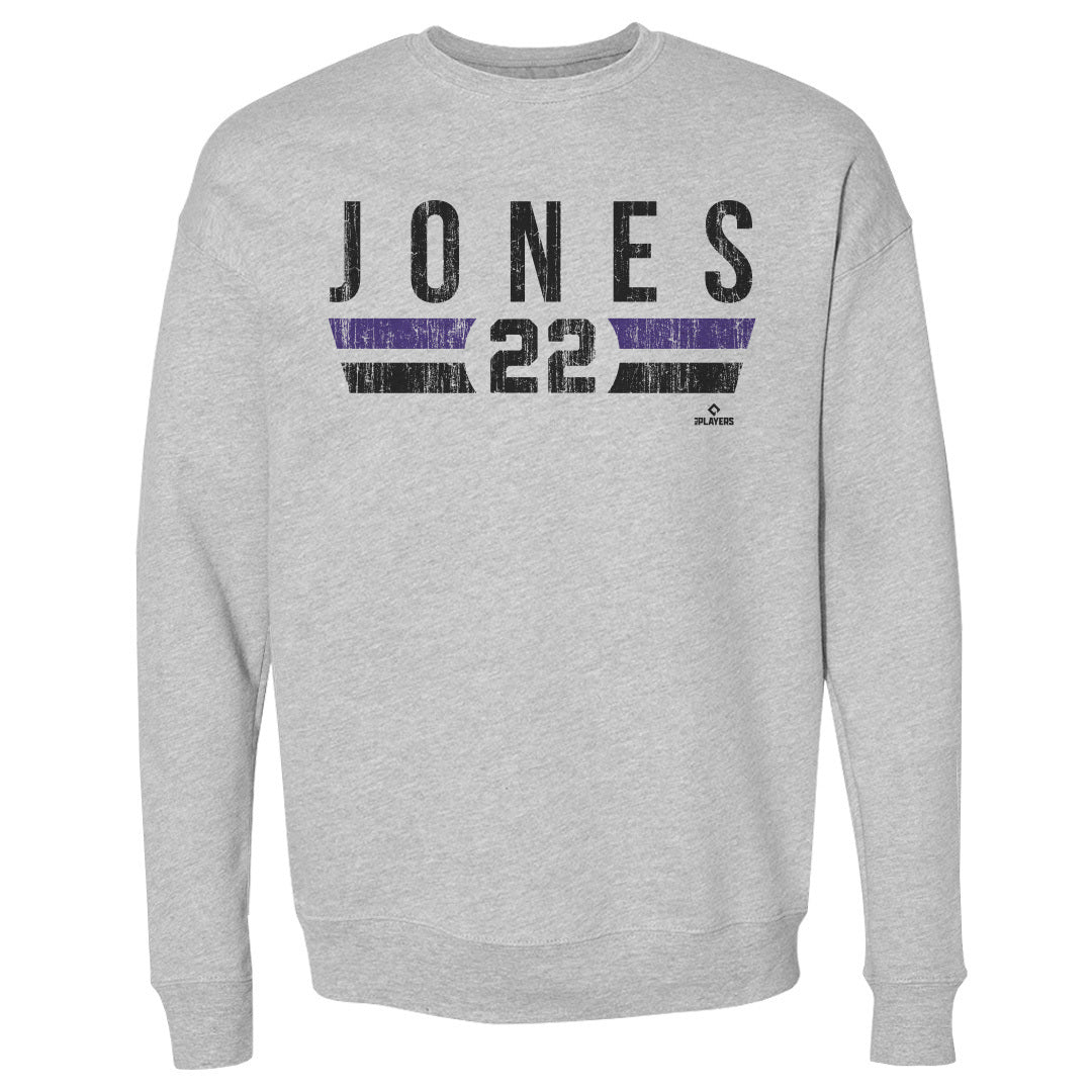 Nolan Jones Men&#39;s Crewneck Sweatshirt | 500 LEVEL