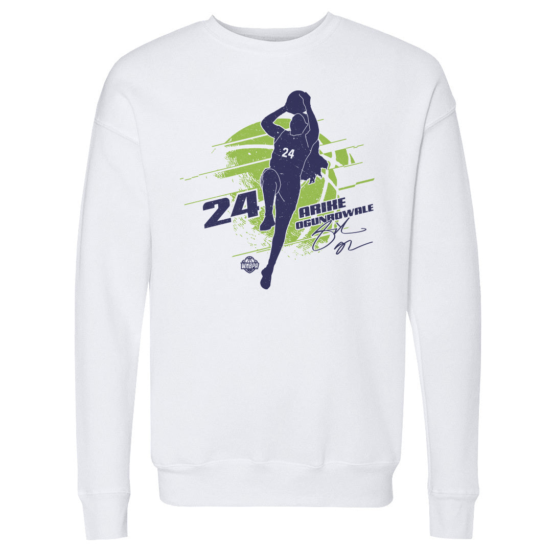 Arike Ogunbowale Men&#39;s Crewneck Sweatshirt | 500 LEVEL