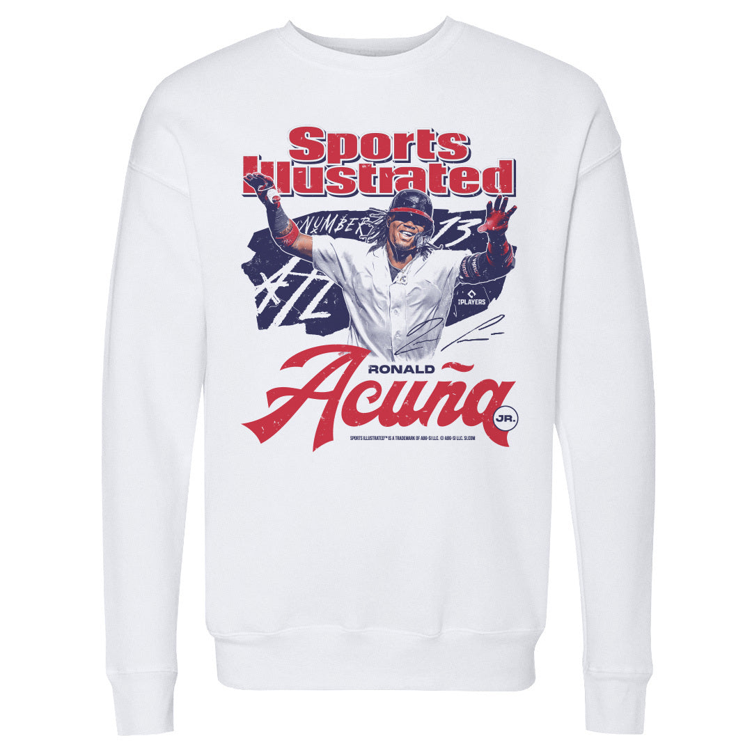 Ronald Acuna Jr. Men&#39;s Crewneck Sweatshirt | 500 LEVEL