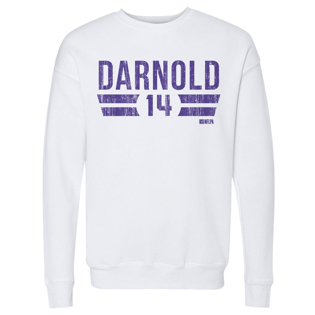 Sam Darnold Men&#39;s Crewneck Sweatshirt | 500 LEVEL