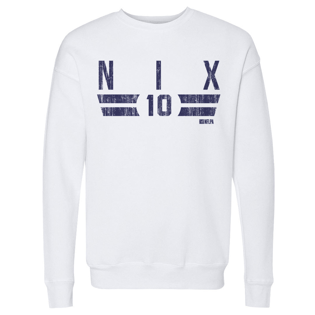 Bo Nix Men&#39;s Crewneck Sweatshirt | 500 LEVEL