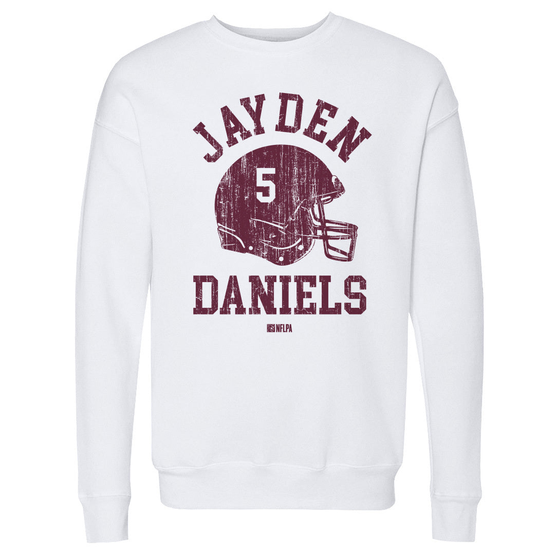 Jayden Daniels Men&#39;s Crewneck Sweatshirt | 500 LEVEL