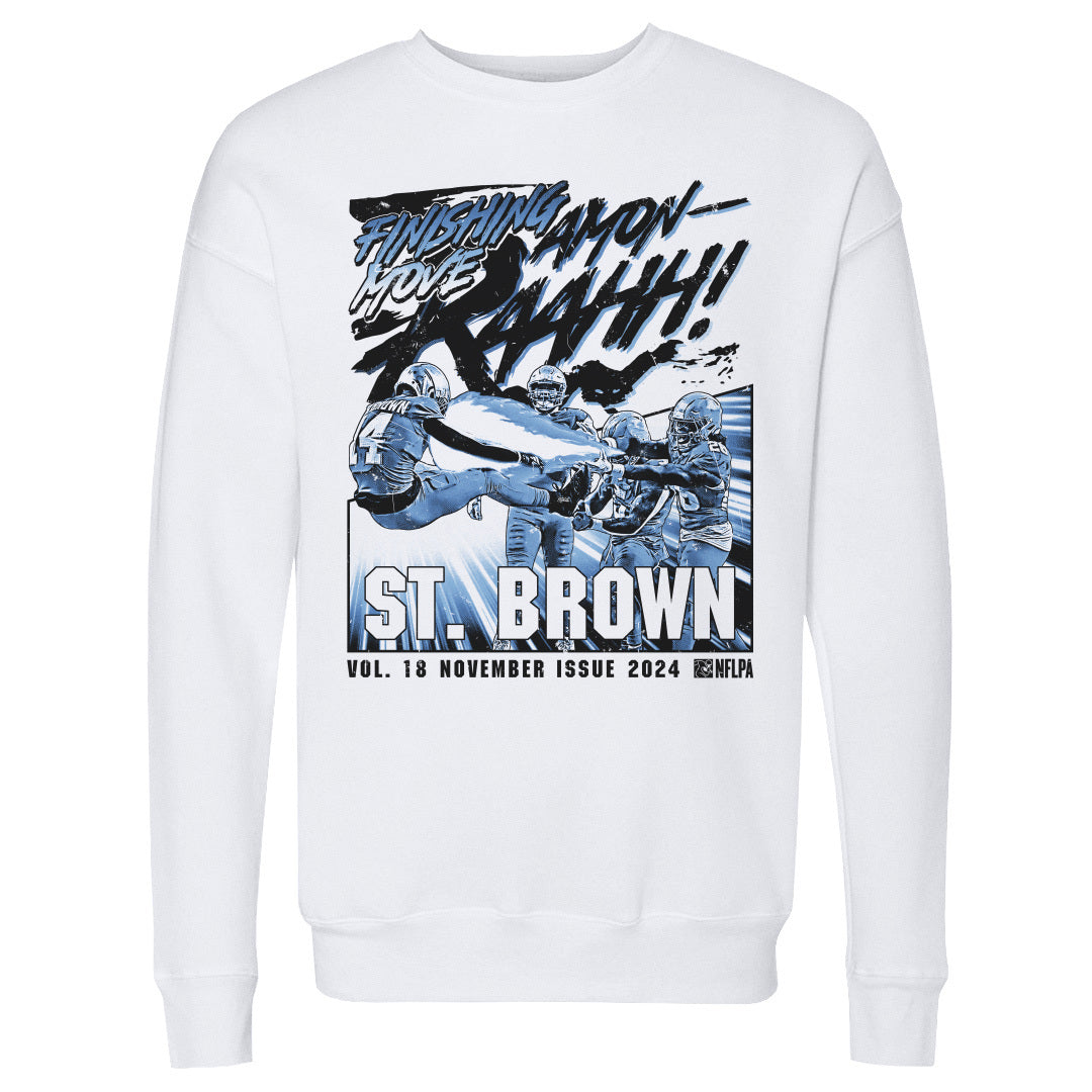 Amon-Ra St. Brown Men&#39;s Crewneck Sweatshirt | 500 LEVEL