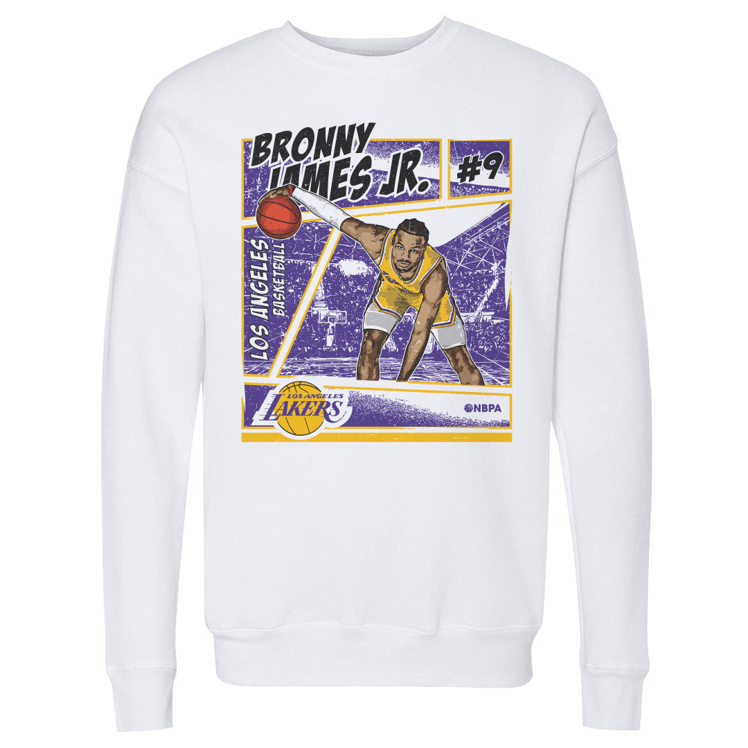 Bronny James Jr. Men&#39;s Crewneck Sweatshirt | 500 LEVEL