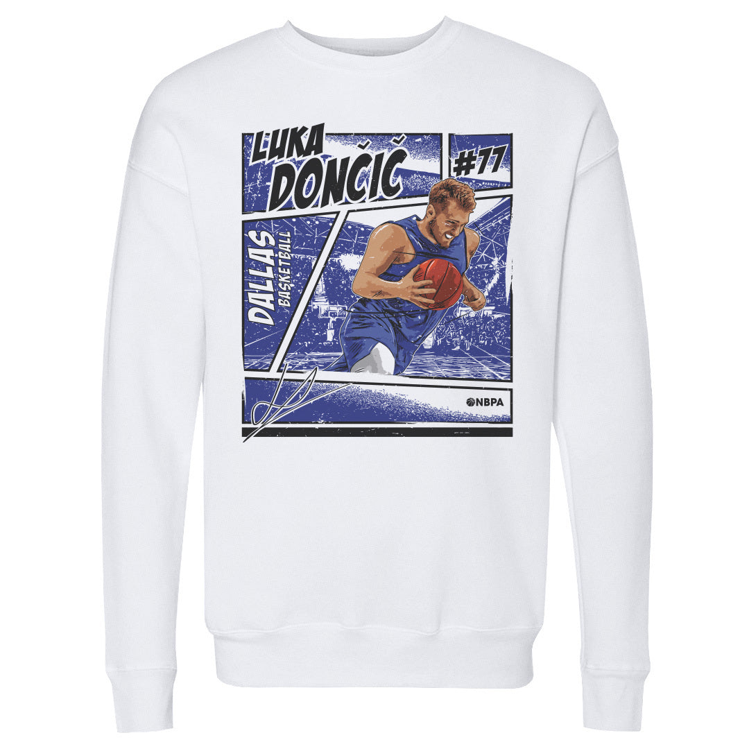 Luka Doncic Men&#39;s Crewneck Sweatshirt | 500 LEVEL