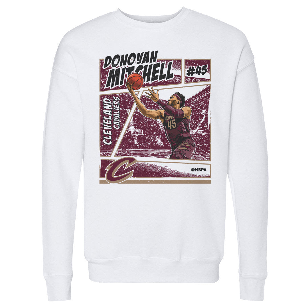 Donovan Mitchell Men&#39;s Crewneck Sweatshirt | 500 LEVEL