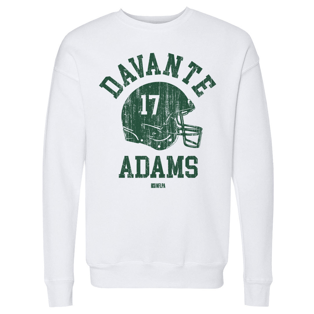 Davante Adams Men&#39;s Crewneck Sweatshirt | 500 LEVEL