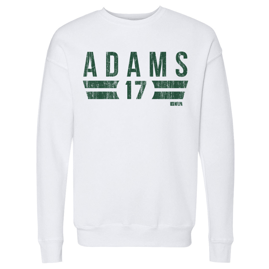 Davante Adams Men&#39;s Crewneck Sweatshirt | 500 LEVEL