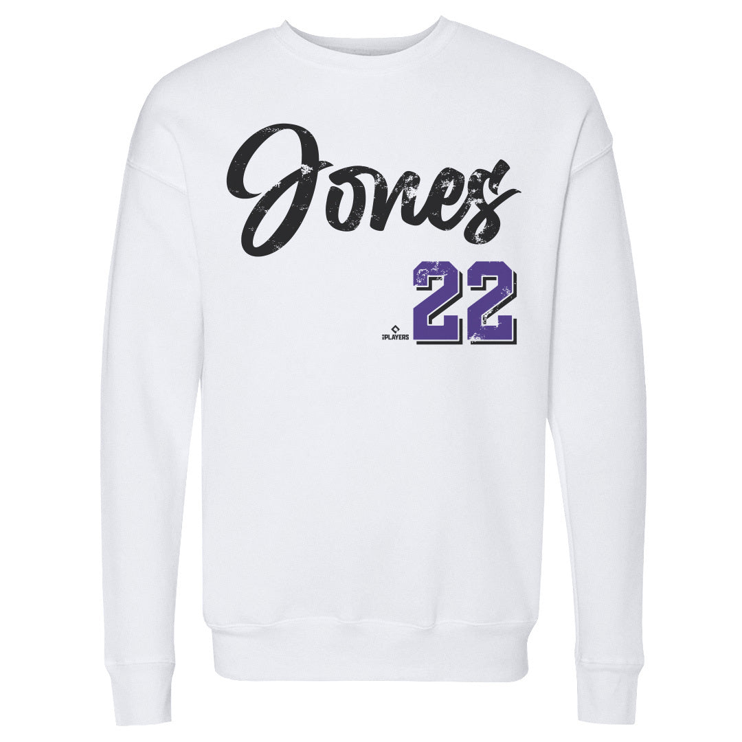 Nolan Jones Men&#39;s Crewneck Sweatshirt | 500 LEVEL