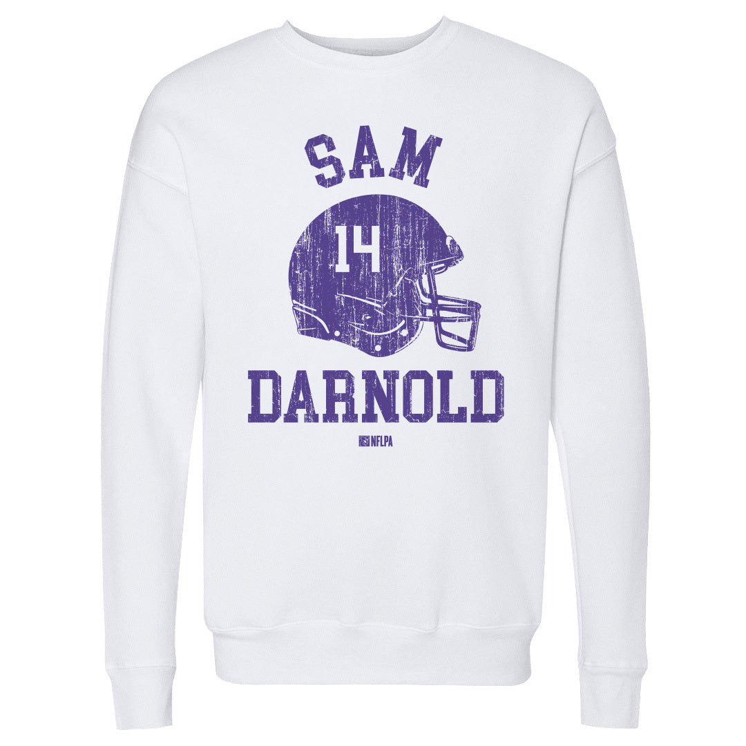 Sam Darnold Men&#39;s Crewneck Sweatshirt | 500 LEVEL