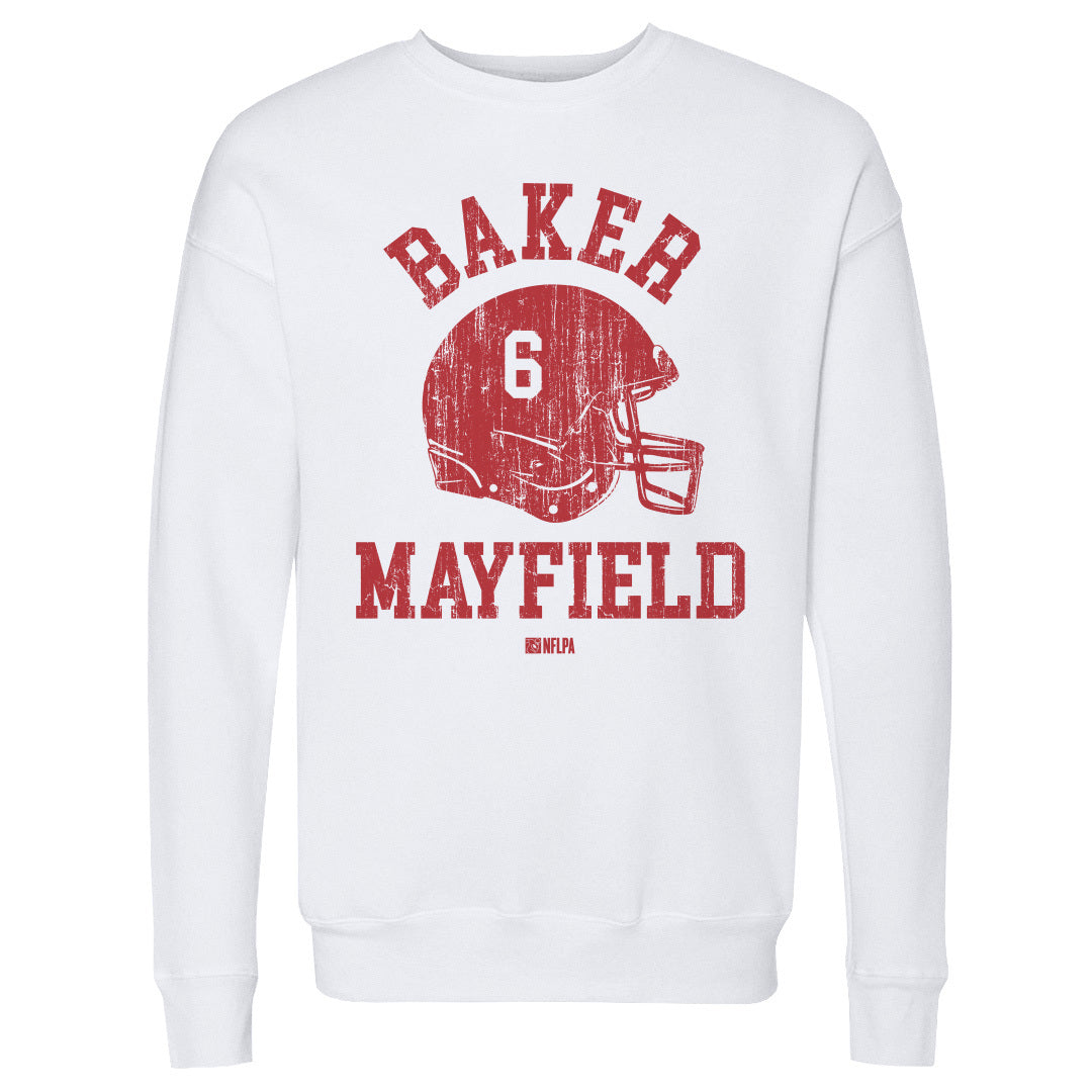 Baker Mayfield Men&#39;s Crewneck Sweatshirt | 500 LEVEL