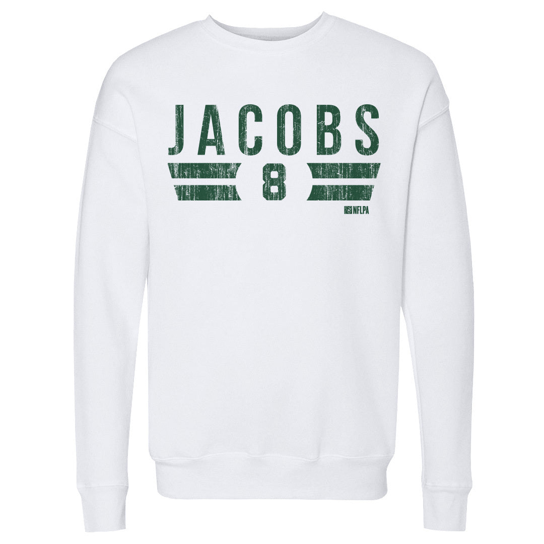 Josh Jacobs Men&#39;s Crewneck Sweatshirt | 500 LEVEL