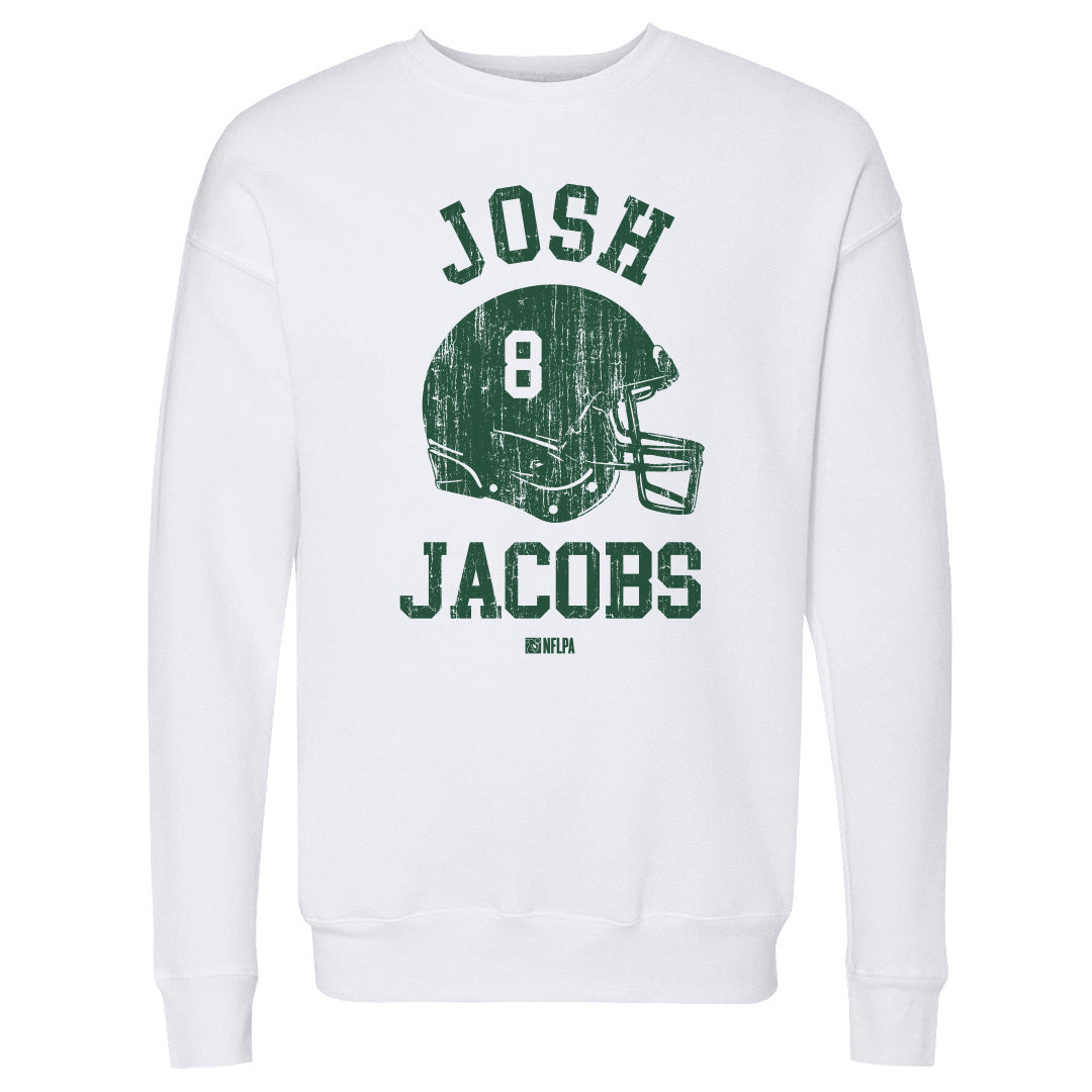 Josh Jacobs Men&#39;s Crewneck Sweatshirt | 500 LEVEL