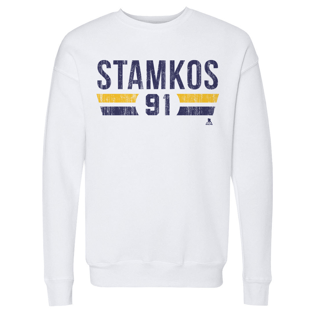 Steven Stamkos Men&#39;s Crewneck Sweatshirt | 500 LEVEL