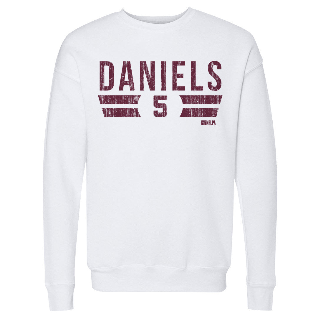 Jayden Daniels Men&#39;s Crewneck Sweatshirt | 500 LEVEL