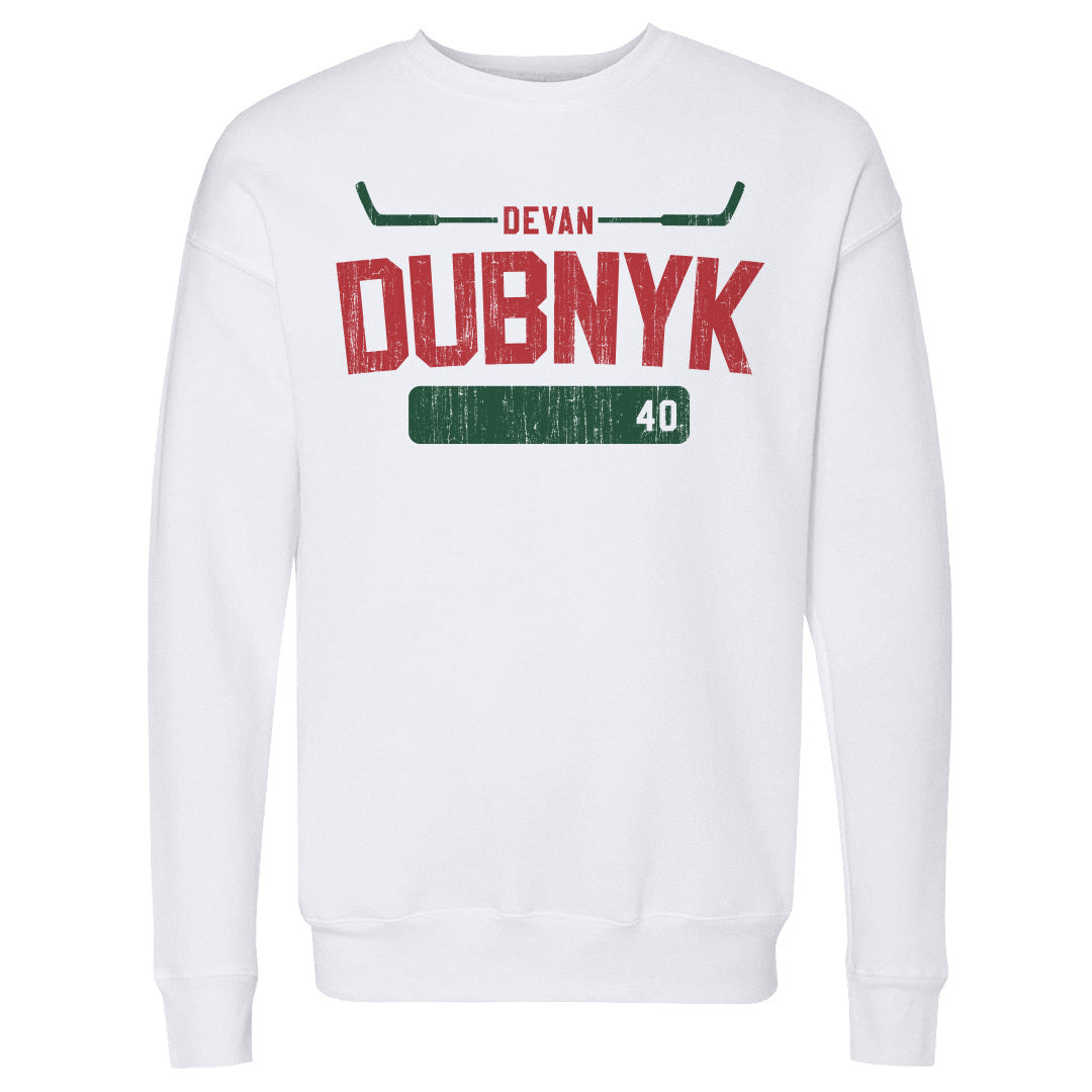 Devan Dubnyk Men&#39;s Crewneck Sweatshirt | 500 LEVEL