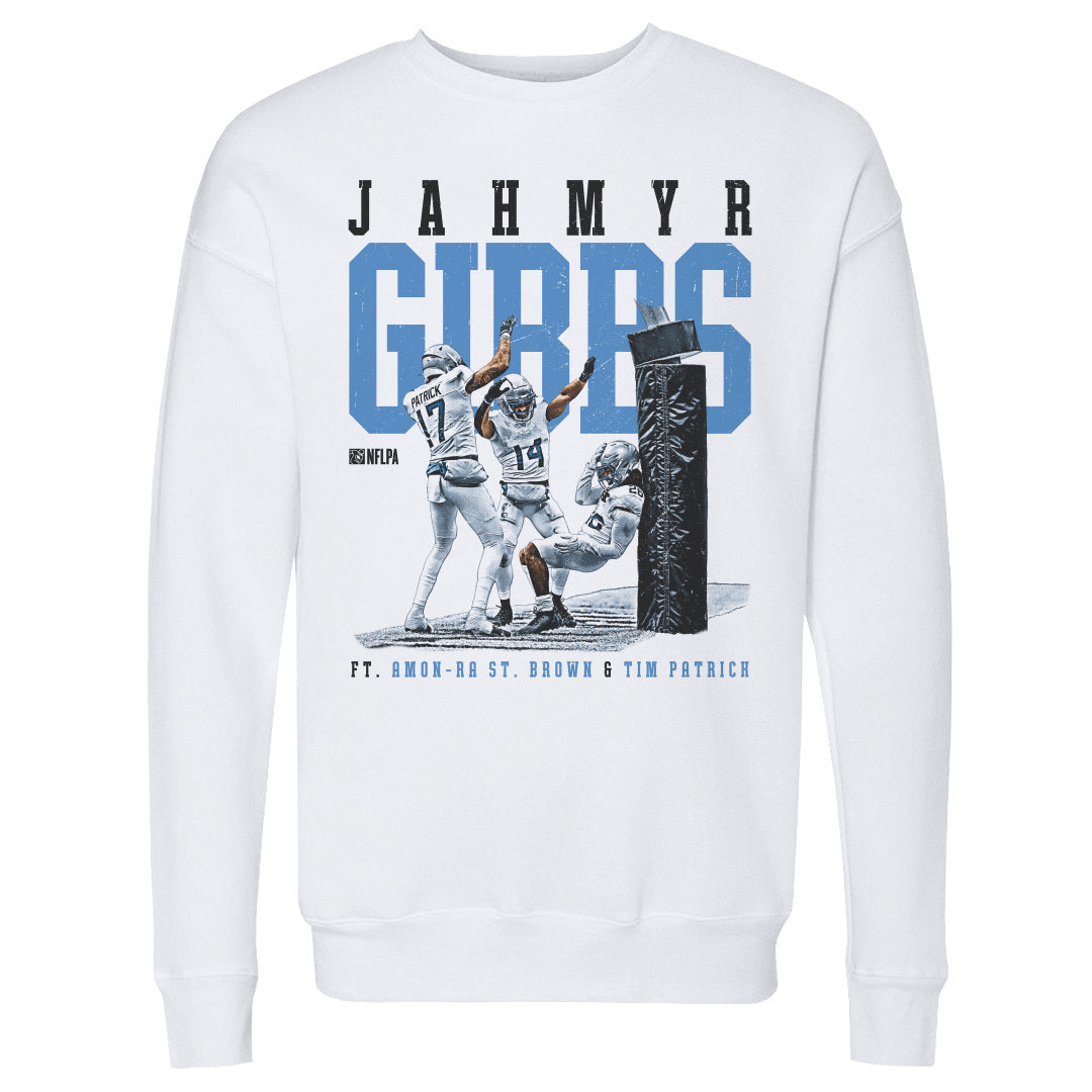 Jahmyr Gibbs Men&#39;s Crewneck Sweatshirt | 500 LEVEL