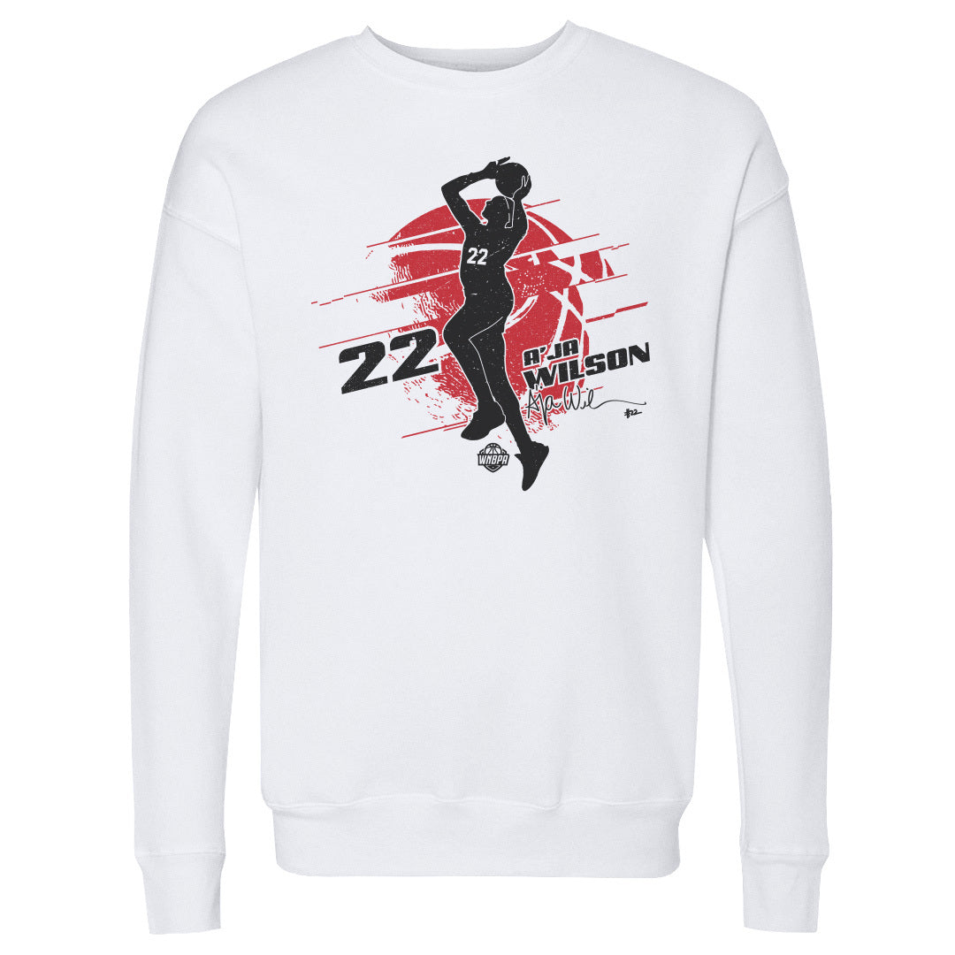 A&#39;ja Wilson Men&#39;s Crewneck Sweatshirt | 500 LEVEL