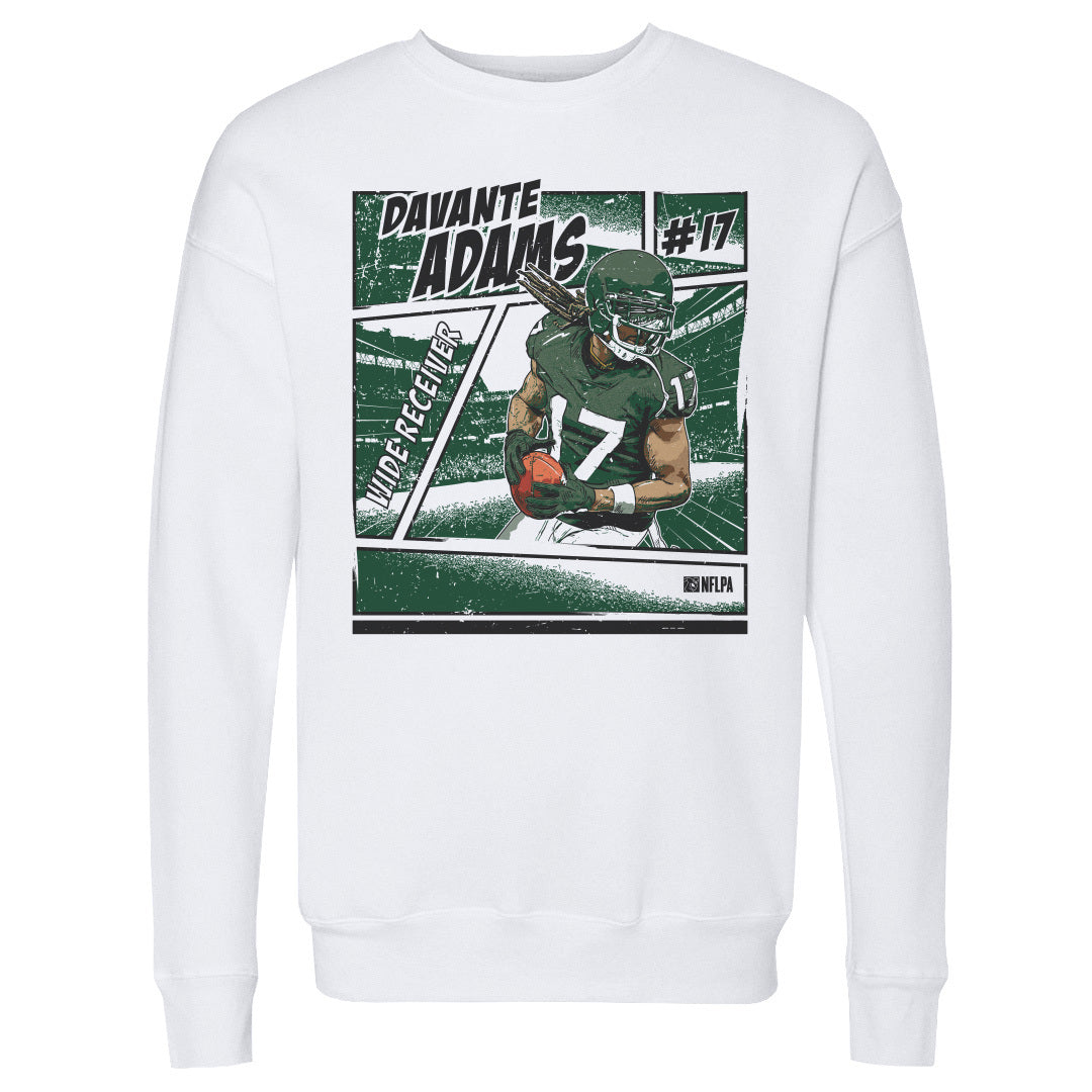 Davante Adams Men&#39;s Crewneck Sweatshirt | 500 LEVEL