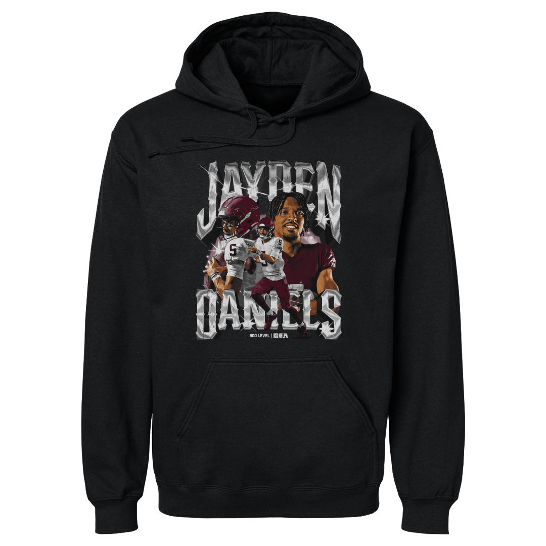 Jayden Daniels Men&#39;s Hoodie | 500 LEVEL