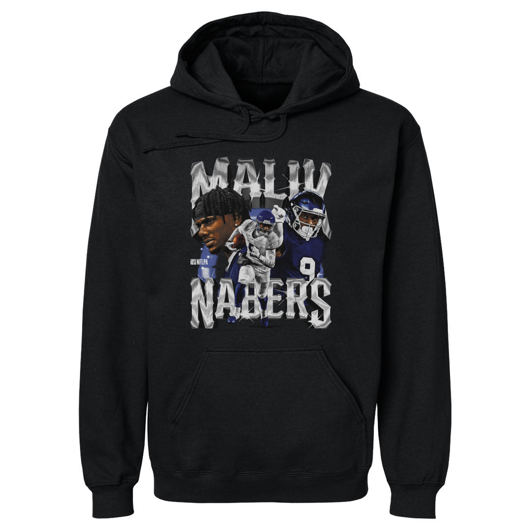 Malik Nabers Men&#39;s Hoodie | 500 LEVEL