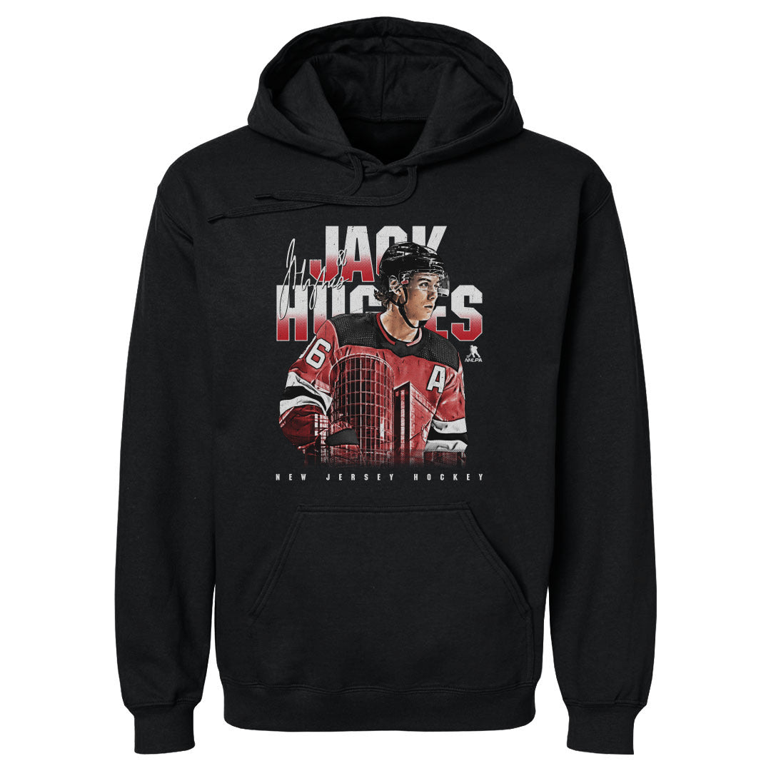 Jack Hughes Men&#39;s Hoodie | 500 LEVEL