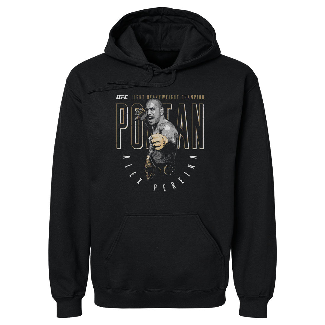 Alex Pereira Men&#39;s Hoodie | 500 LEVEL