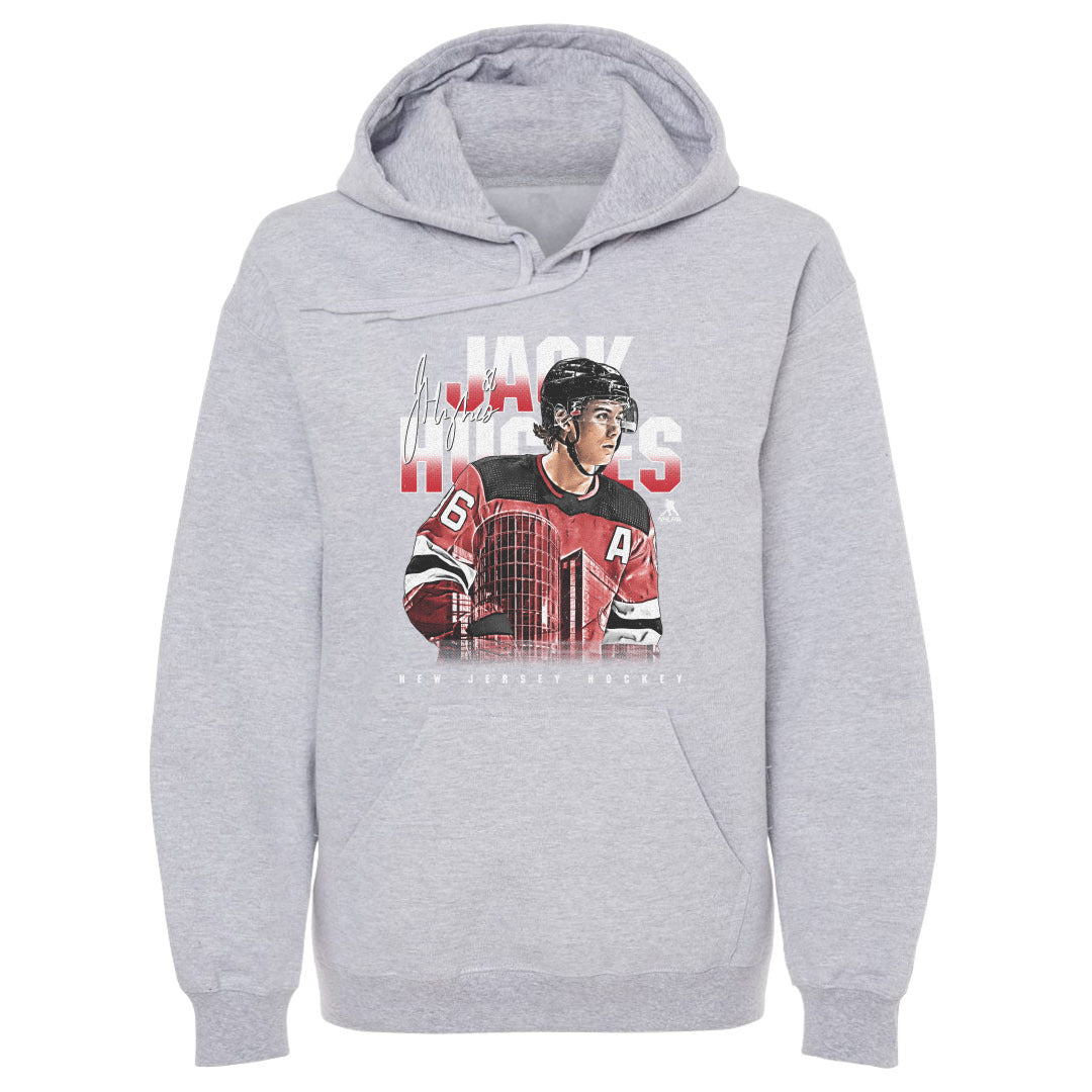 Jack Hughes Men&#39;s Hoodie | 500 LEVEL