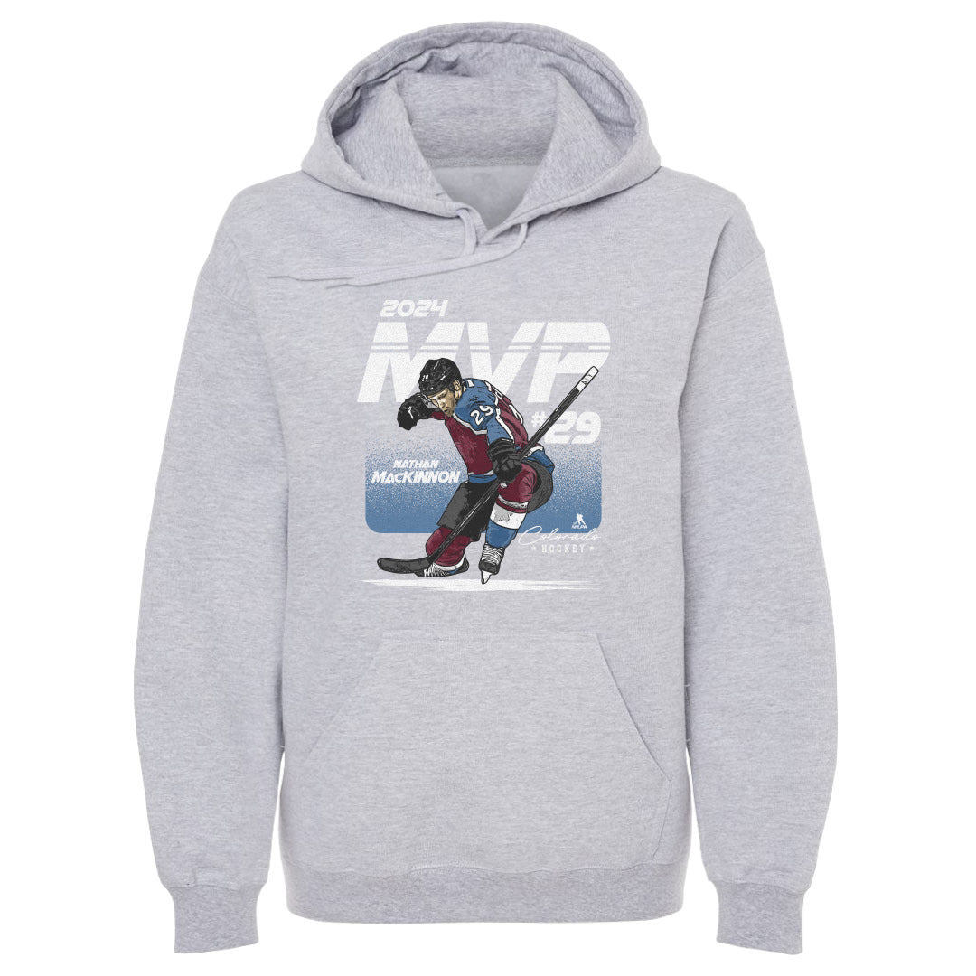 Nathan MacKinnon Men&#39;s Hoodie | 500 LEVEL