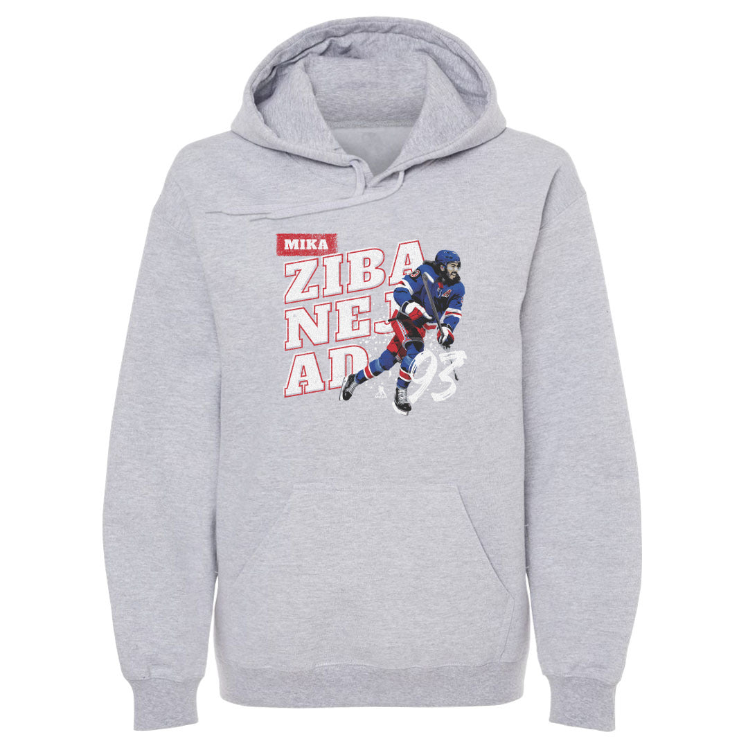 Mika Zibanejad Men&#39;s Hoodie | 500 LEVEL