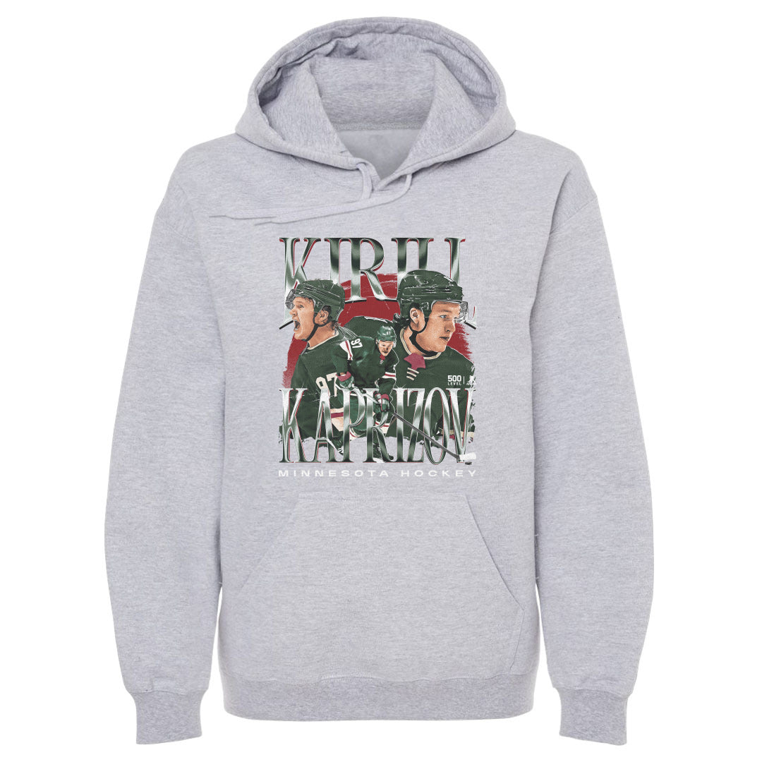 Kirill Kaprizov Men&#39;s Hoodie | 500 LEVEL